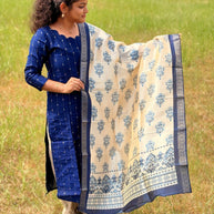 Sapphire Glow Salwar Suit