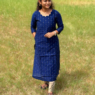 Sapphire Glow Salwar Suit