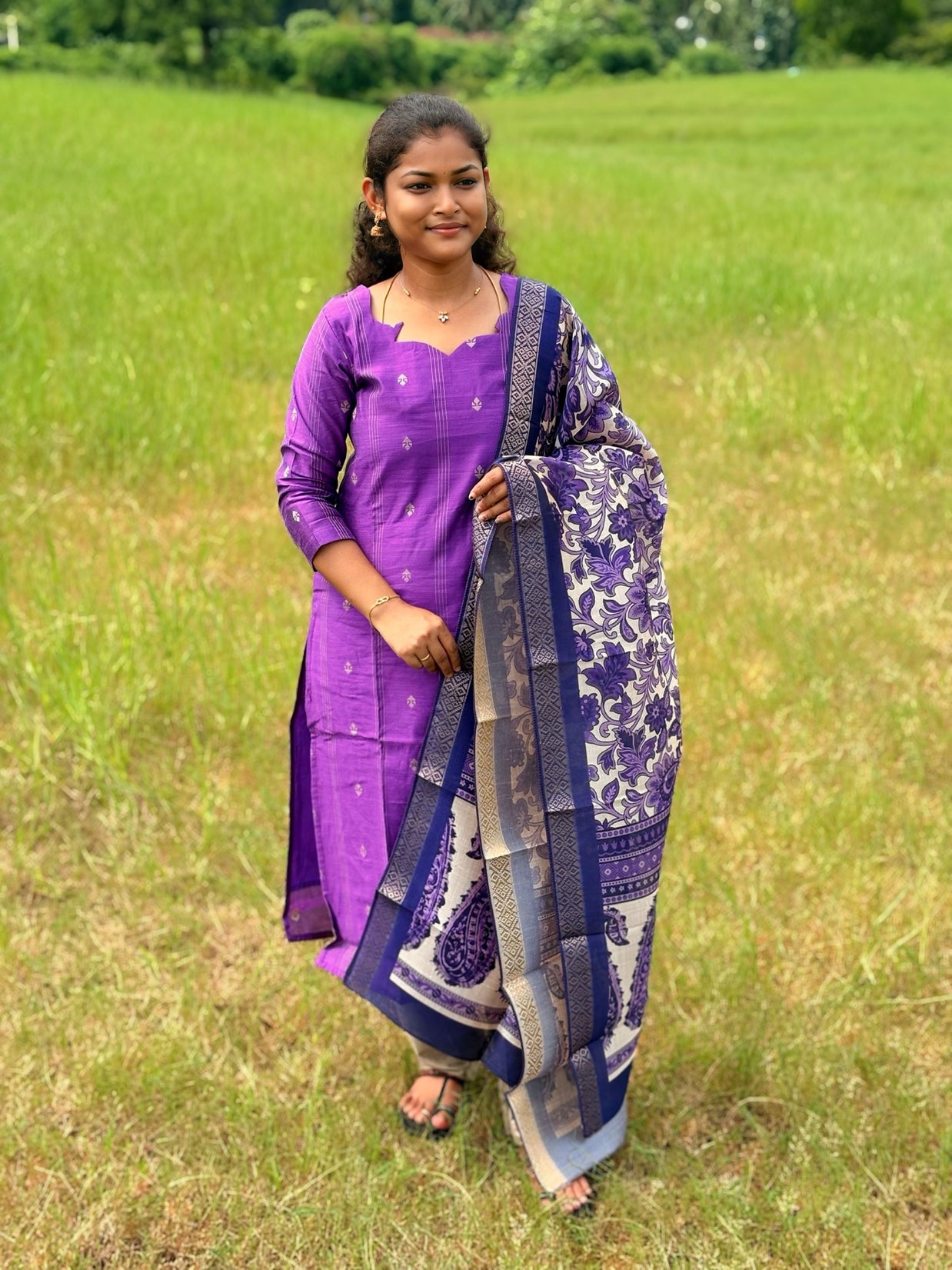 Orchid Mist Salwar Suit