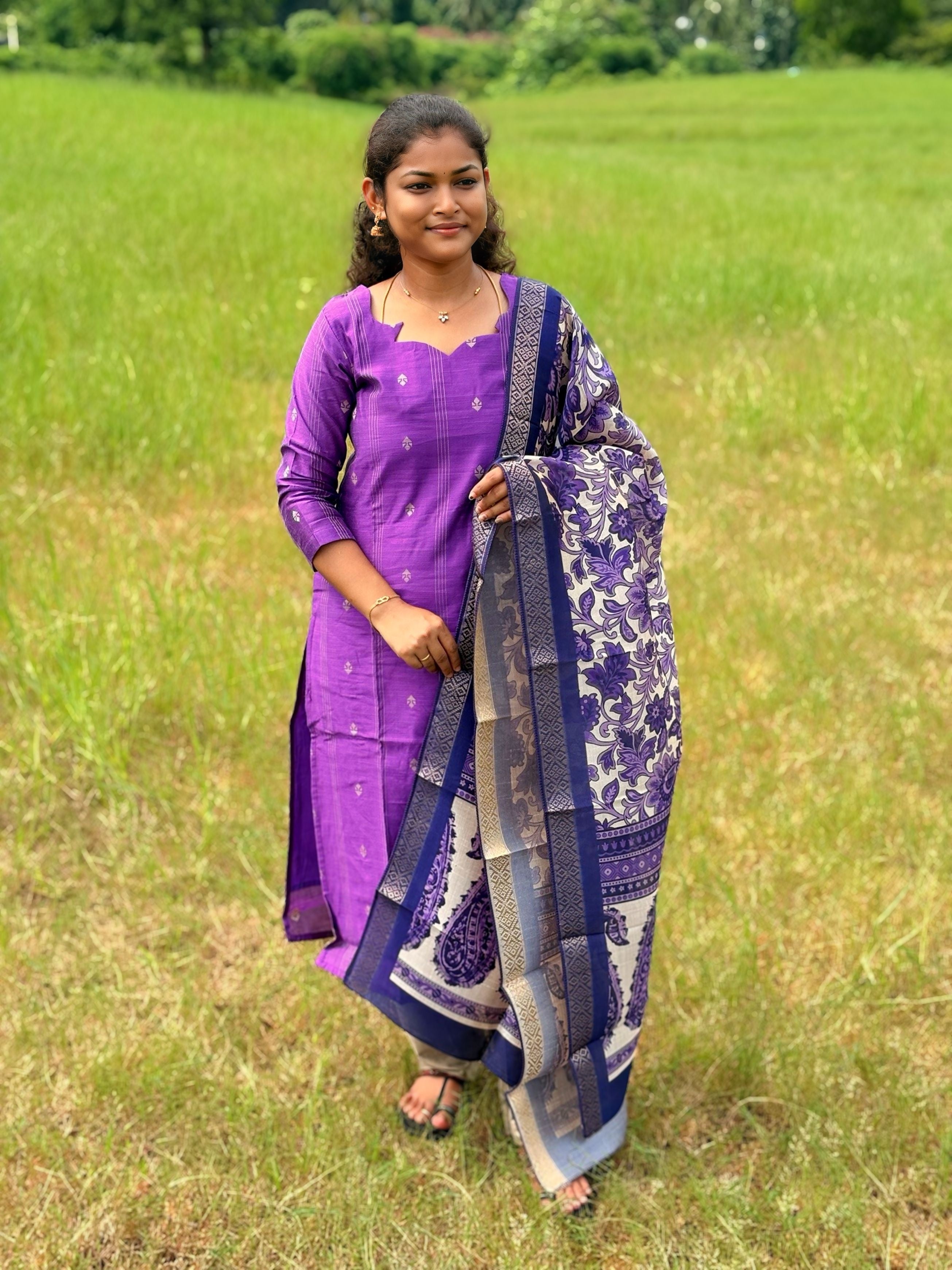 Orchid Mist Salwar Suit