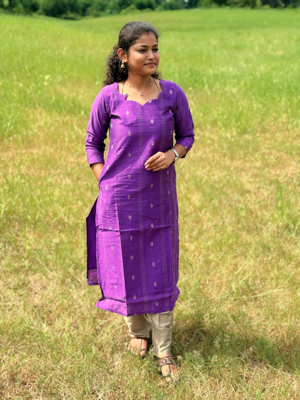 Orchid Mist Salwar Suit