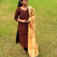 Walnut Dusk Salwar Suit