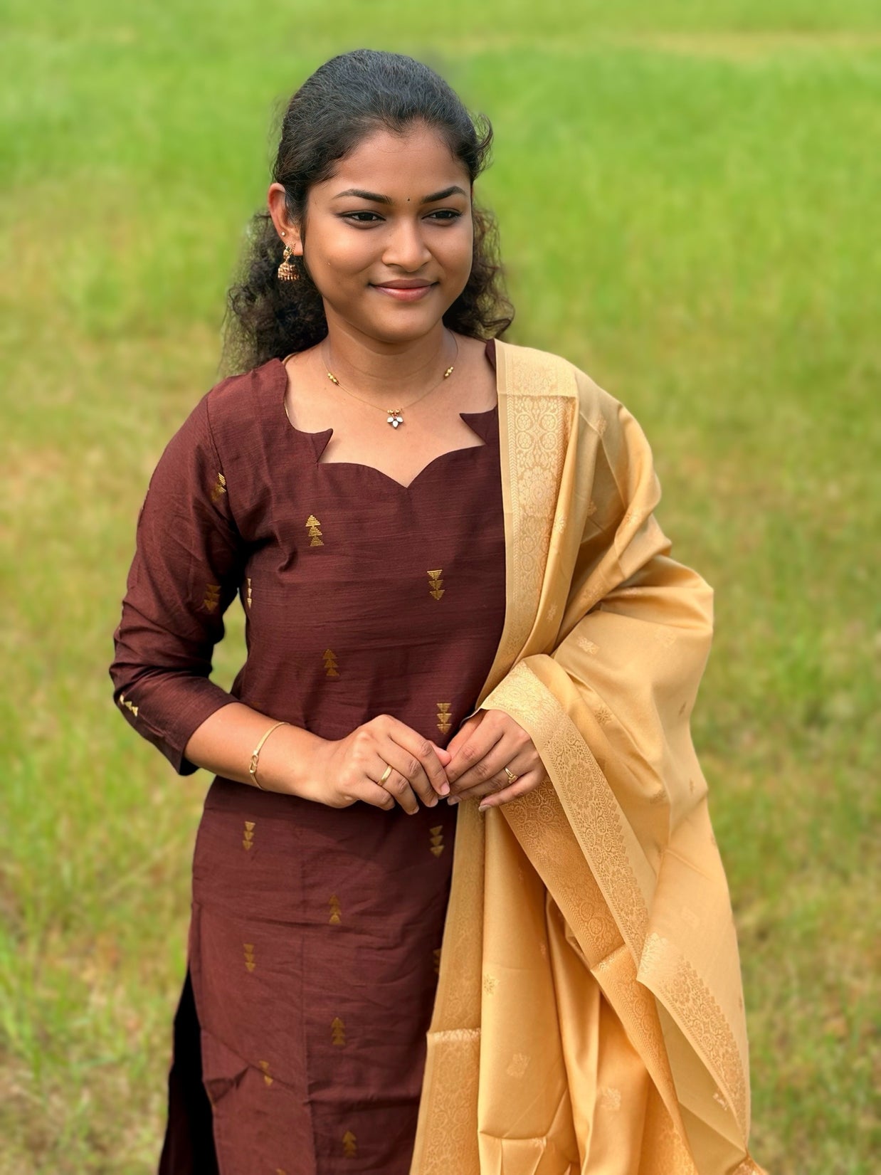 Walnut Dusk Salwar Suit