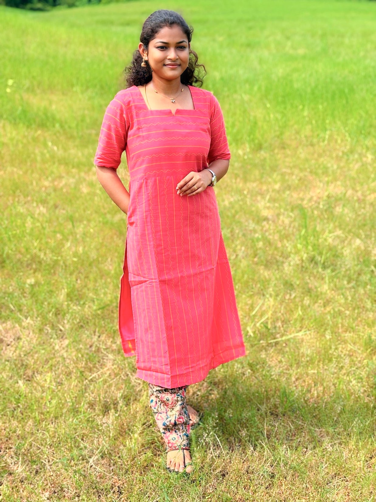 Coral Weave Salwar Suit