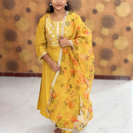 Kurta Palazzo set With Dupatta - PSD 1116