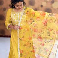 Kurta Palazzo set With Dupatta - PSD 1116