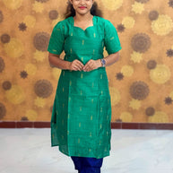 Premium Raw Silk Salwar Set with Lining & Silk Dupatta - RSK 1131