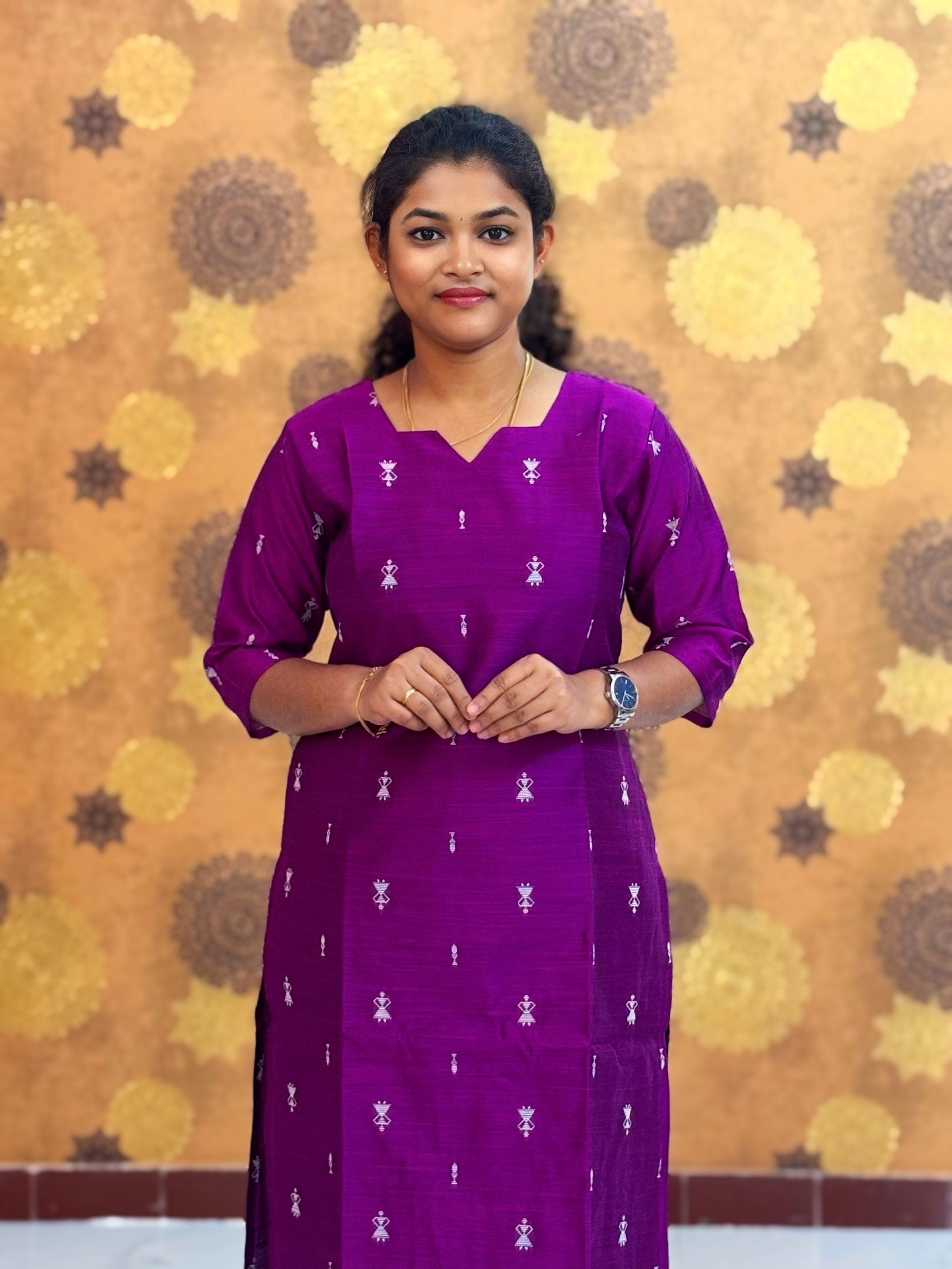 Premium Raw Silk Co ord set with Lining & Pocket -  RSC 1128