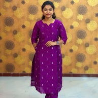 Premium Raw Silk Co ord set with Lining & Pocket -  RSC 1128