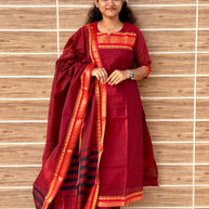 Kanchi Cotton Salwar Suit - KAC 1177