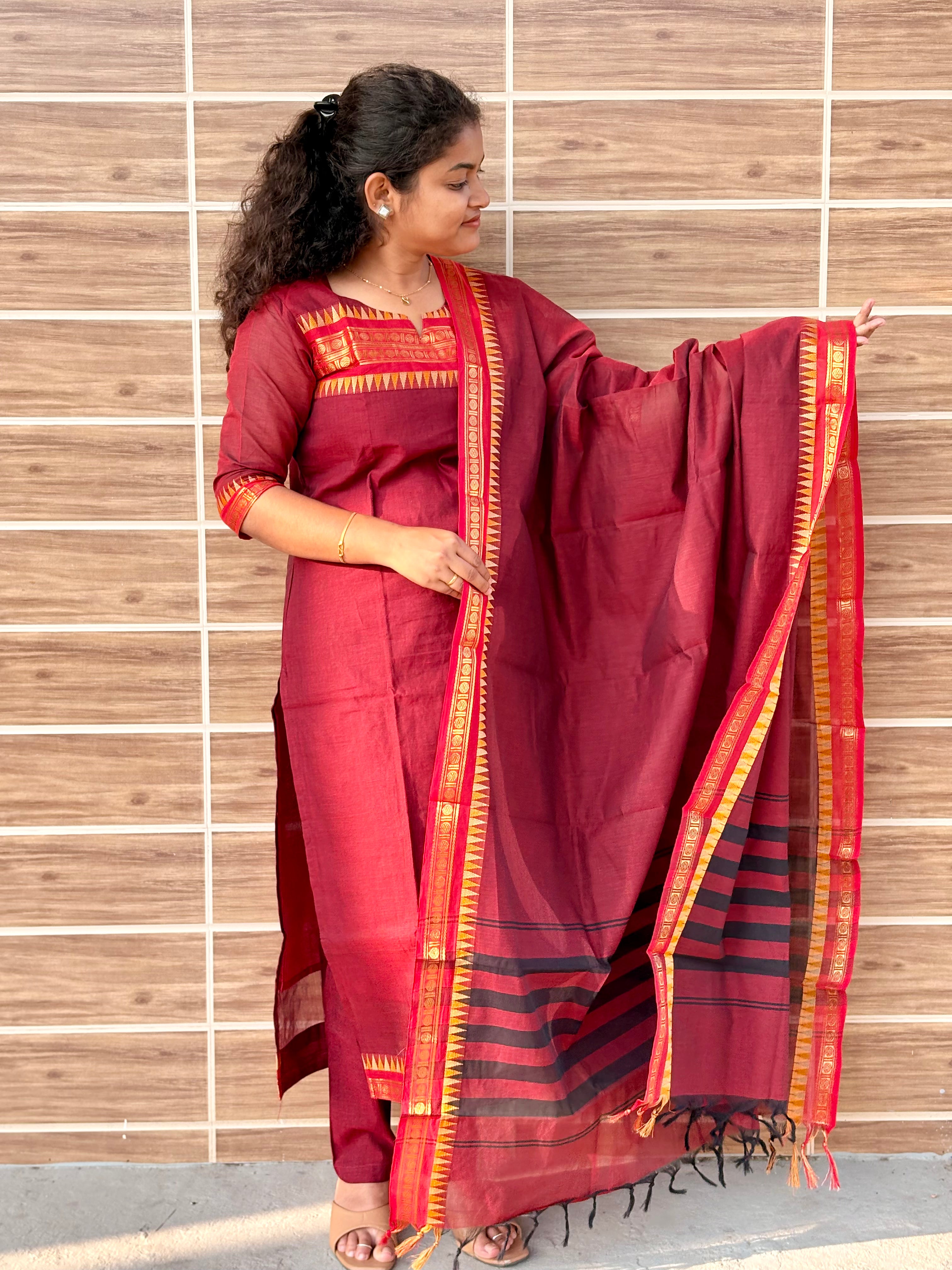 Kanchi Cotton Salwar Suit - KAC 1177