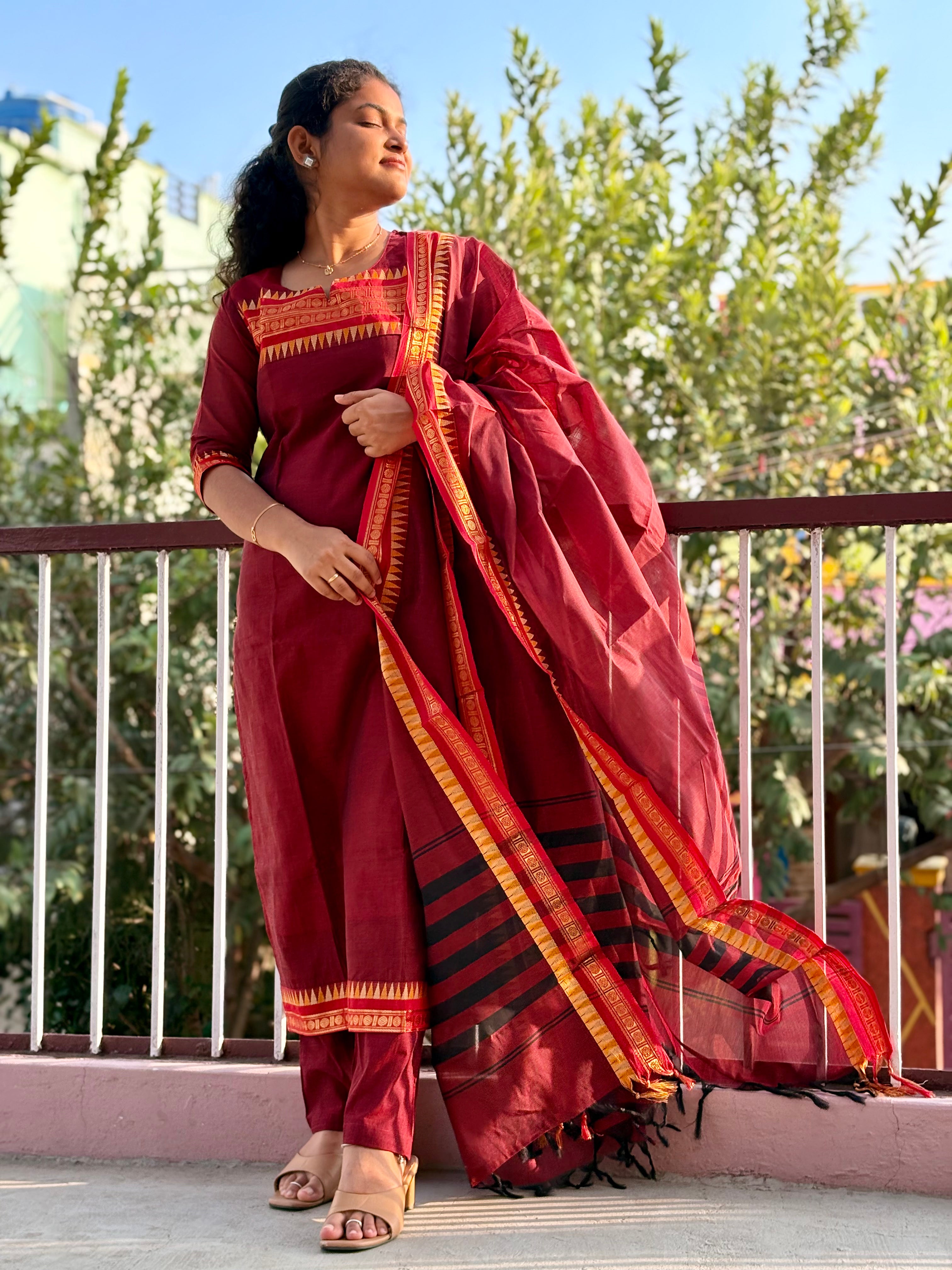 Kanchi Cotton Salwar Suit - KAC 1177