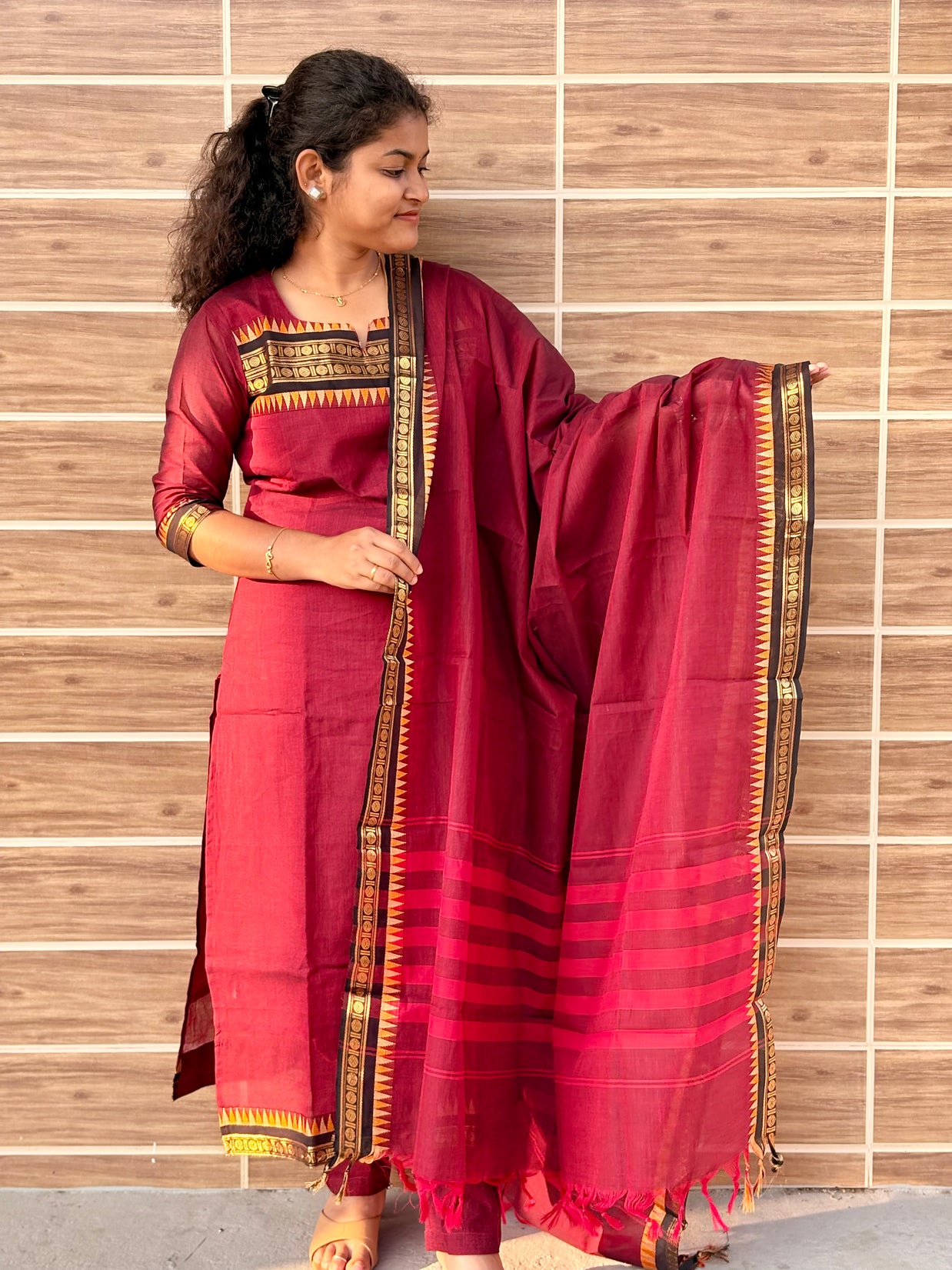 Kanchi Cotton Salwar Suit - KAC 1176