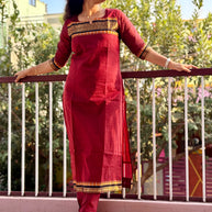 Kanchi Cotton Salwar Suit - KAC 1176