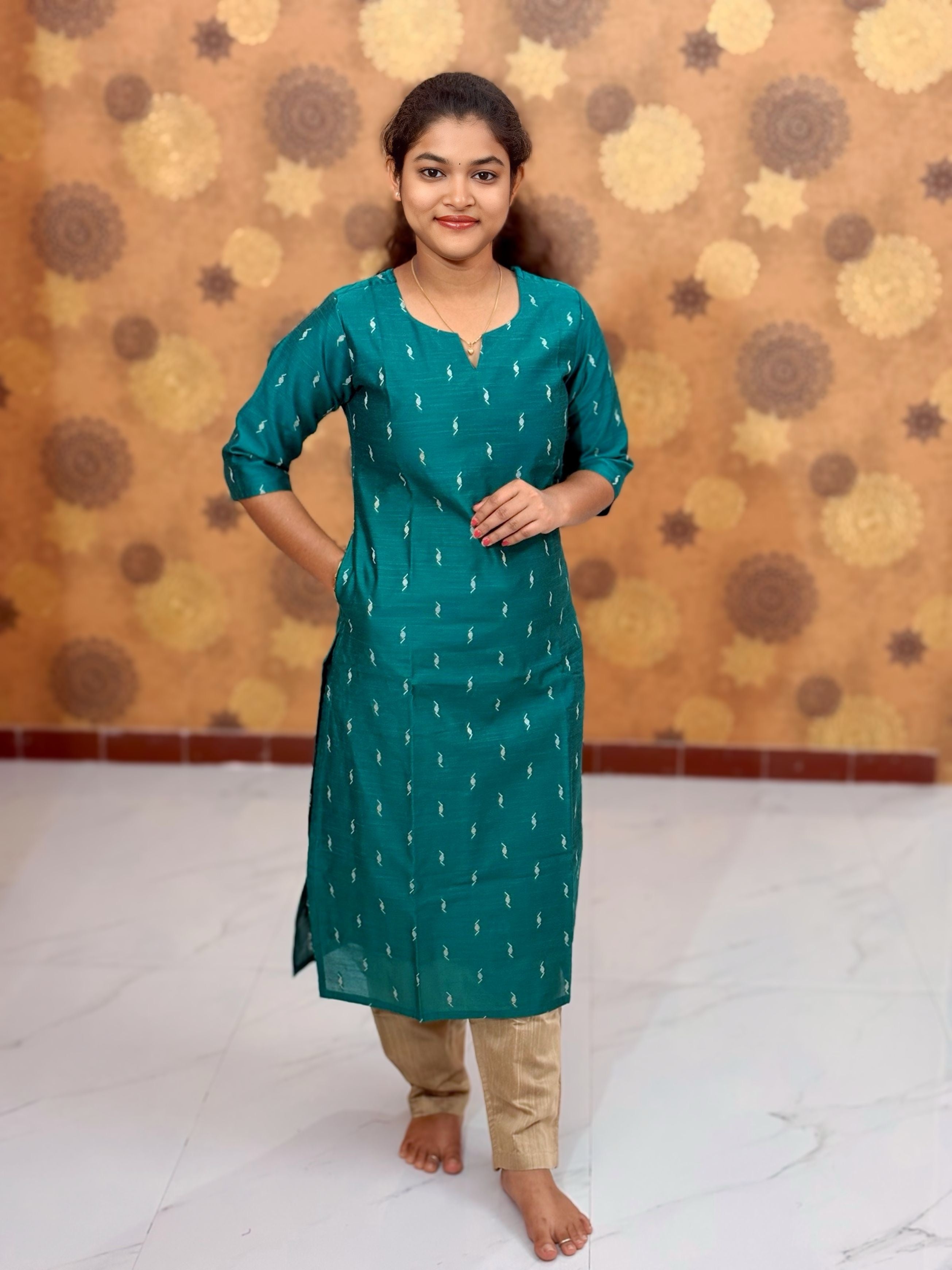 Raw Silk Salwar Suit - RSK 1139