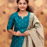 Raw Silk Salwar Suit - RSK 1139
