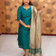 Raw Silk Salwar Suit - RSK 1139