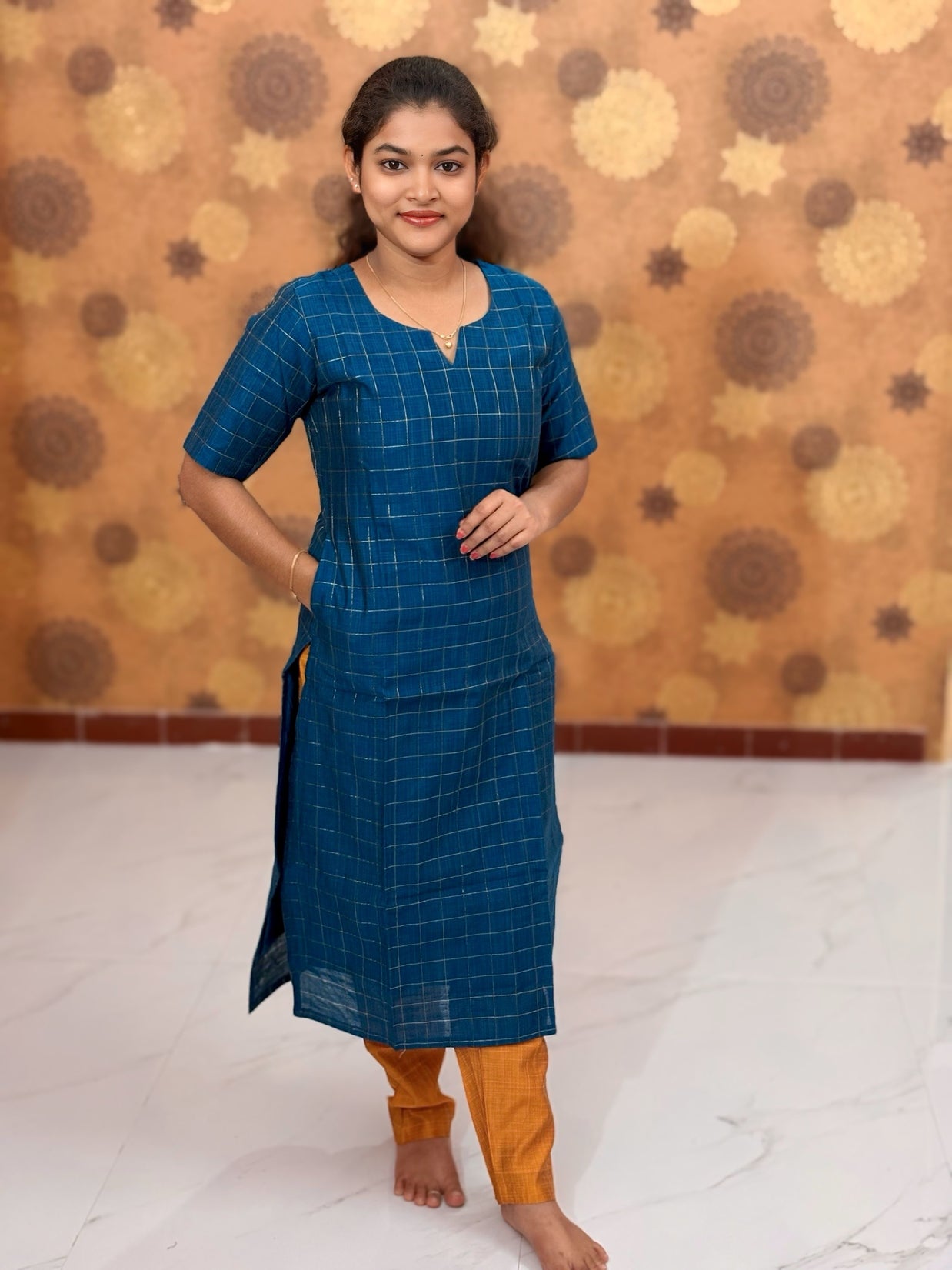 Raw Silk Salwar Suit - RSK 1136