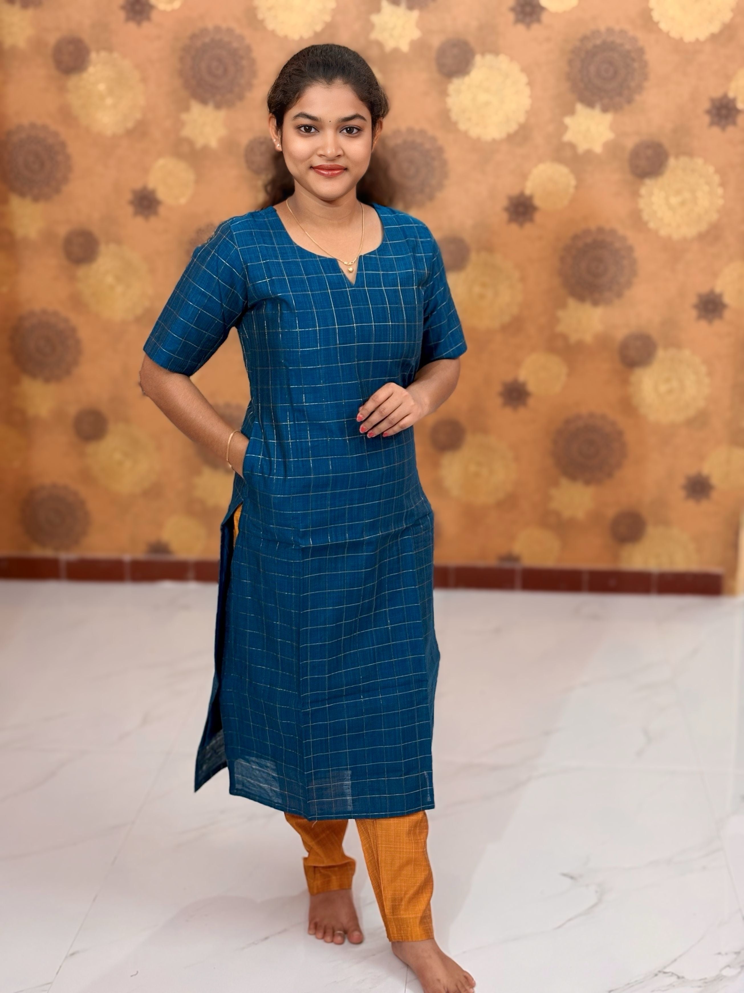 Raw Silk Salwar Suit - RSK 1136