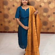 Raw Silk Salwar Suit - RSK 1136