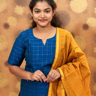 Raw Silk Salwar Suit - RSK 1136