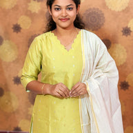 Butter Silk Salwar Suit - PCR 1149