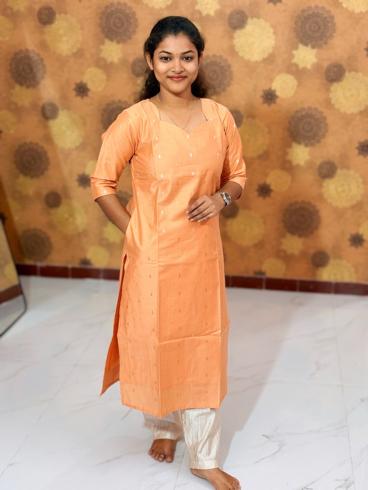 Butter Silk Salwar Suit - PCR 1150