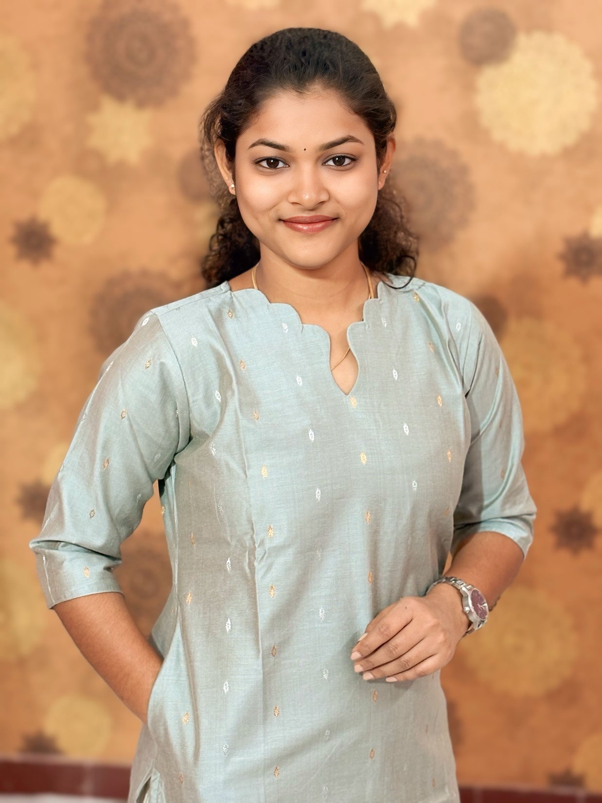 Butter Silk Salwar Suit - PCR 1153
