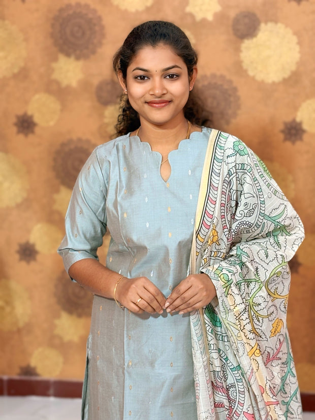Butter Silk Salwar Suit - PCR 1153