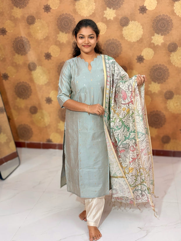 Butter Silk Salwar Suit - PCR 1153
