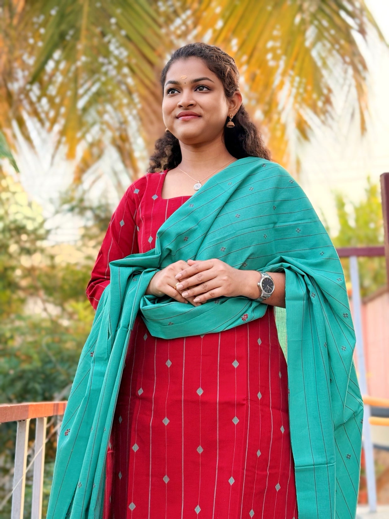 KAARIGAI - Pure Handloom Cotton Salwar set With full Lining - KRI 1192