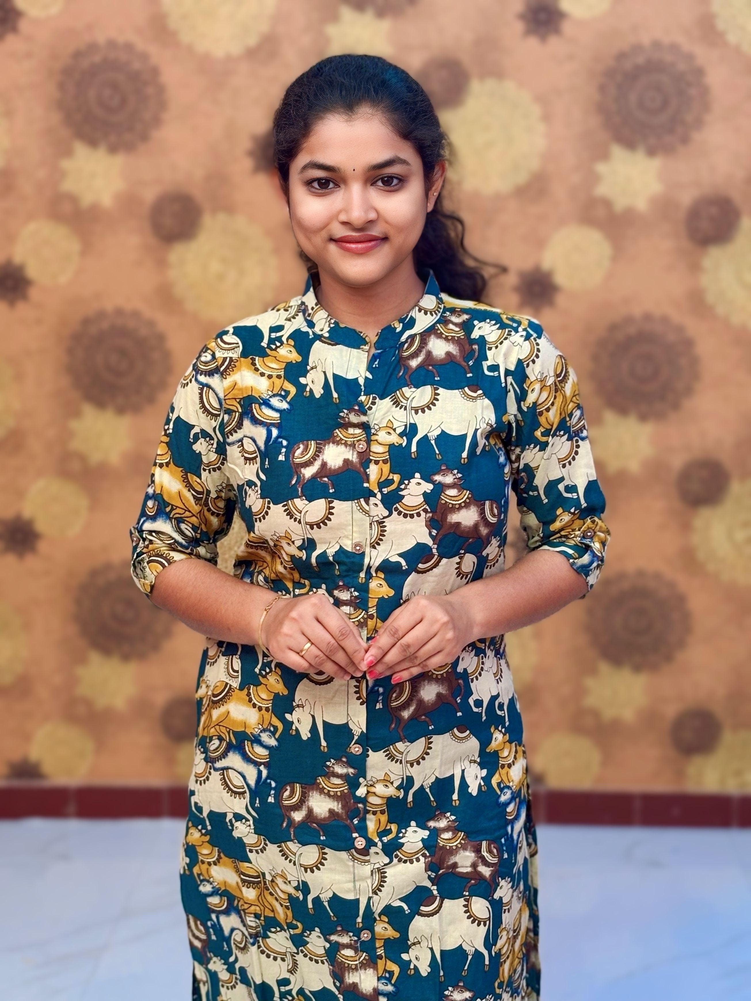 Pure Cotton Co ord set with Pocket - COS 1135