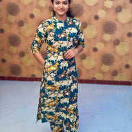 Pure Cotton Co ord set with Pocket - COS 1135