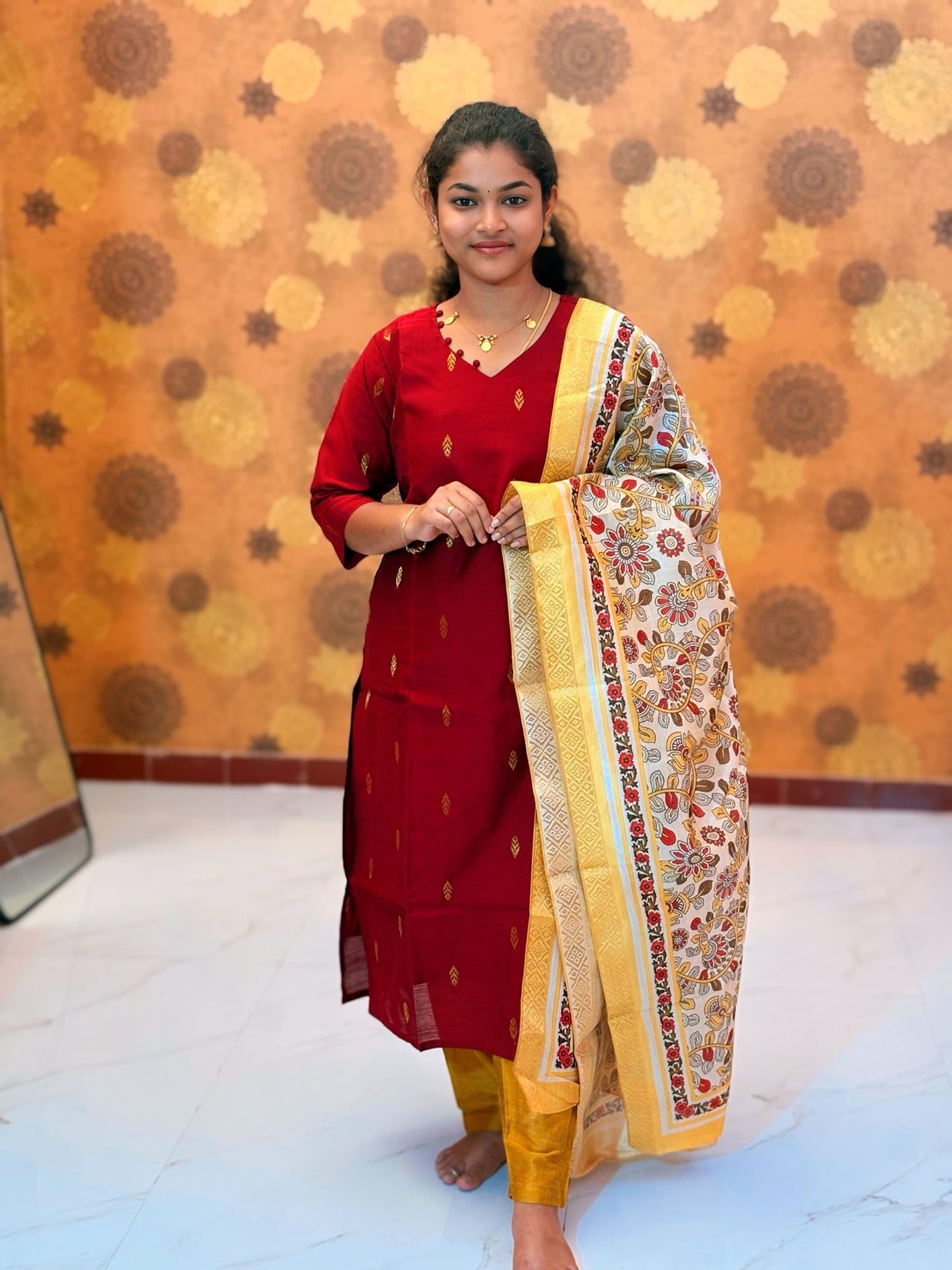 Raw Silk Salwar Suit - RSK 1164