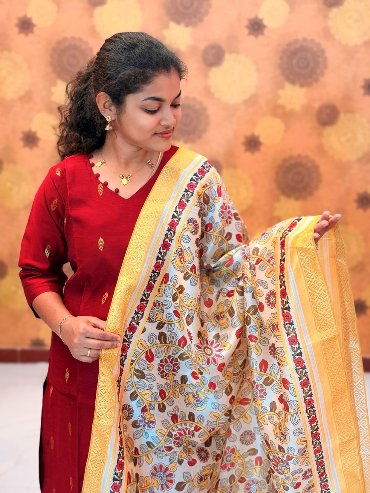 Raw Silk Salwar Suit - RSK 1164