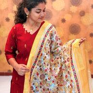 Raw Silk Salwar Suit - RSK 1164