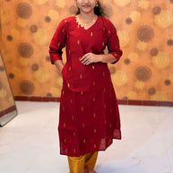 Raw Silk Salwar Suit - RSK 1164
