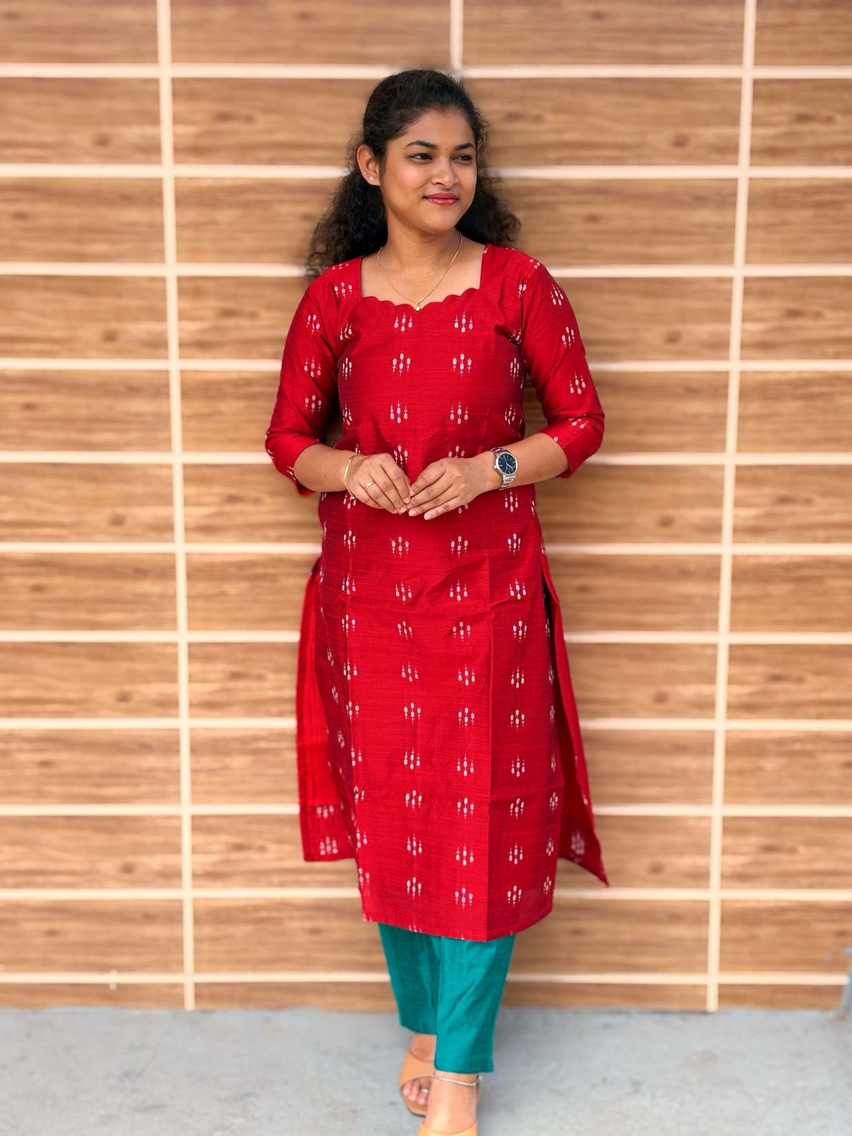 Premium Raw Silk Salwar Set with Lining & Silk Dupatta - RSK 1190