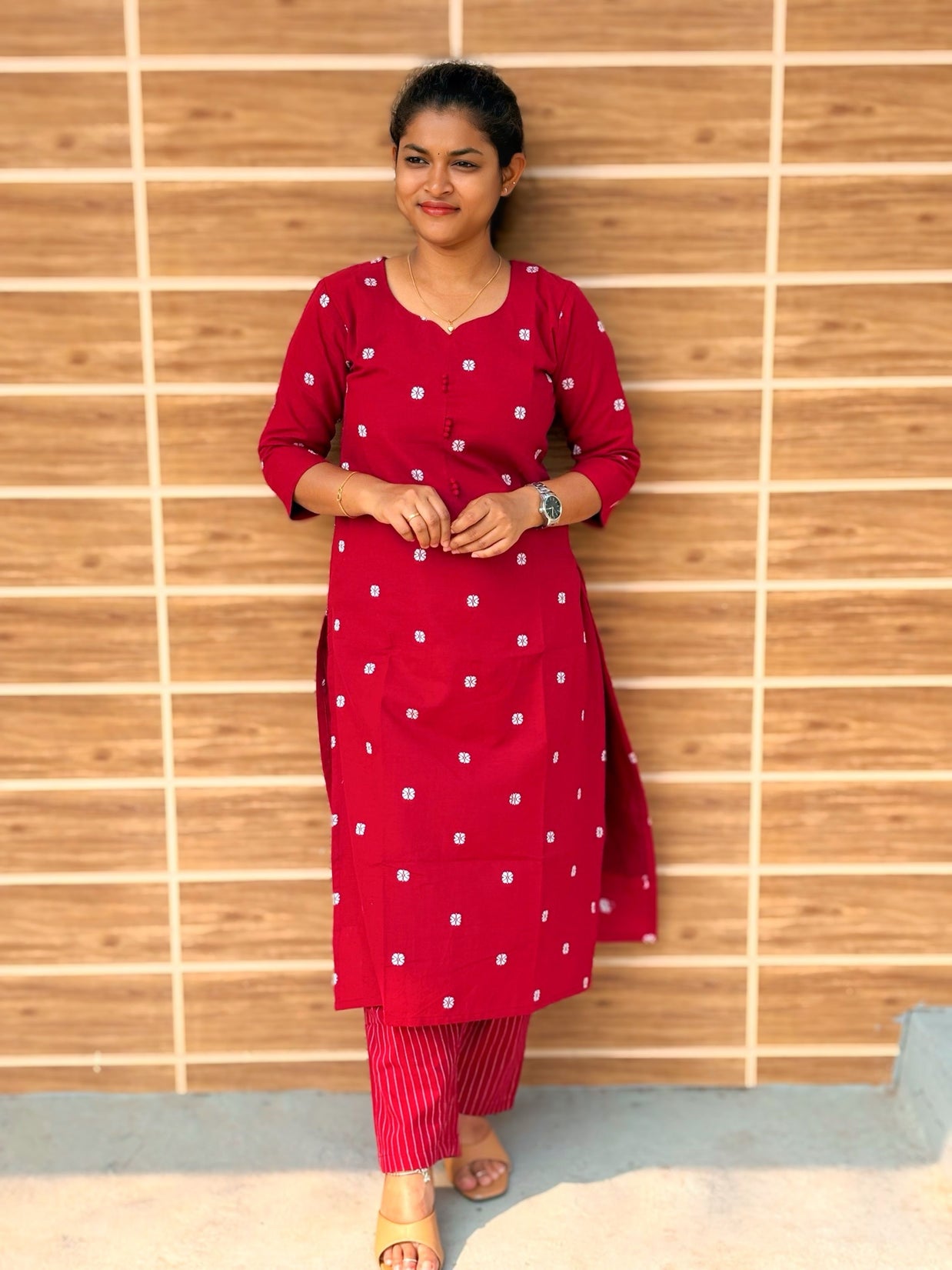 Mahima - Pure Handloom Cotton Salwar set With full Lining  - MHA 1188