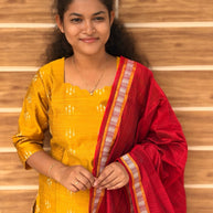 Raw Silk Salwar Suit - RSK 1191