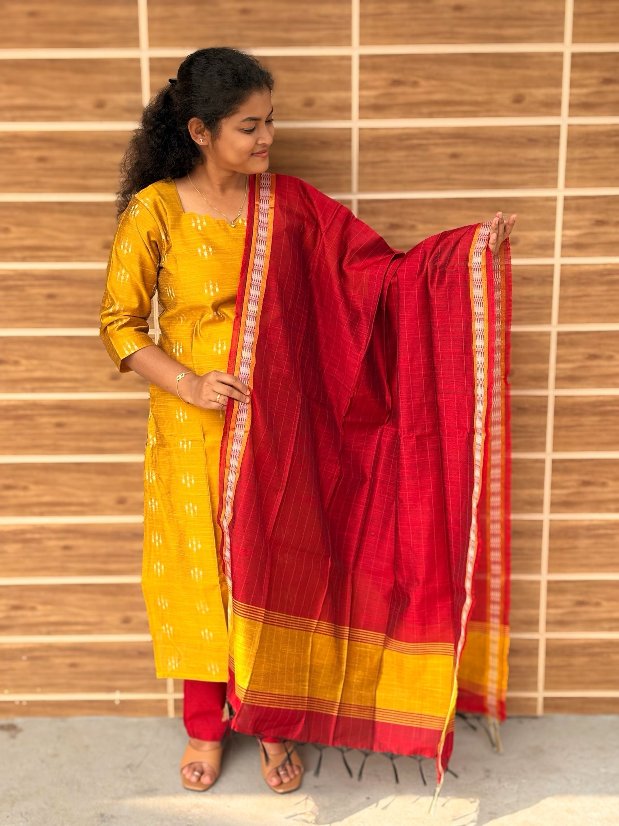 Raw Silk Salwar Suit - RSK 1191