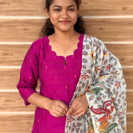Raw Silk Salwar Suit - RSK 1194