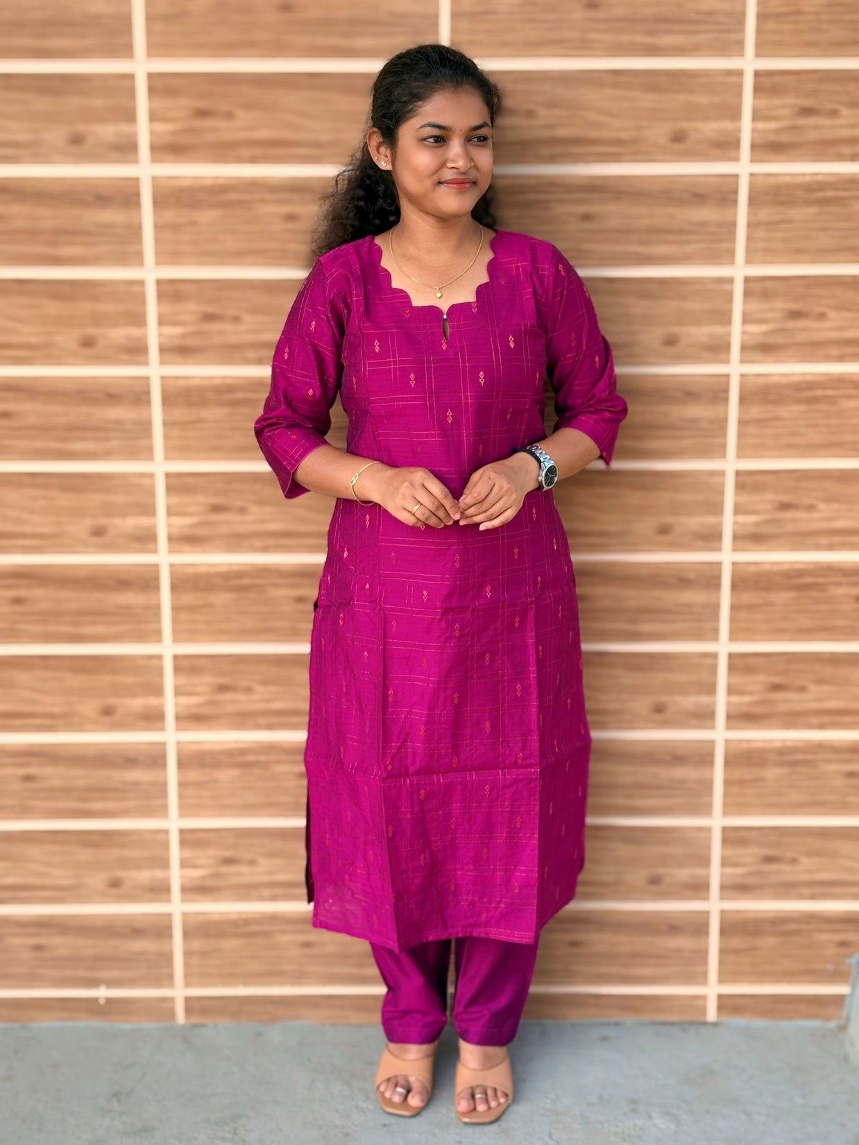 Raw Silk Salwar Suit - RSK 1194
