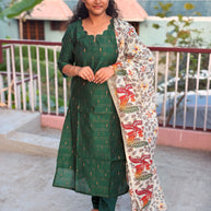 Raw Silk Salwar Suit - RSK 1196