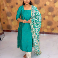 Butter Silk Salwar Suit - PCR 1200