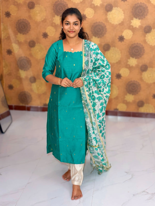 Butter Silk Salwar Suit - PCR 1200