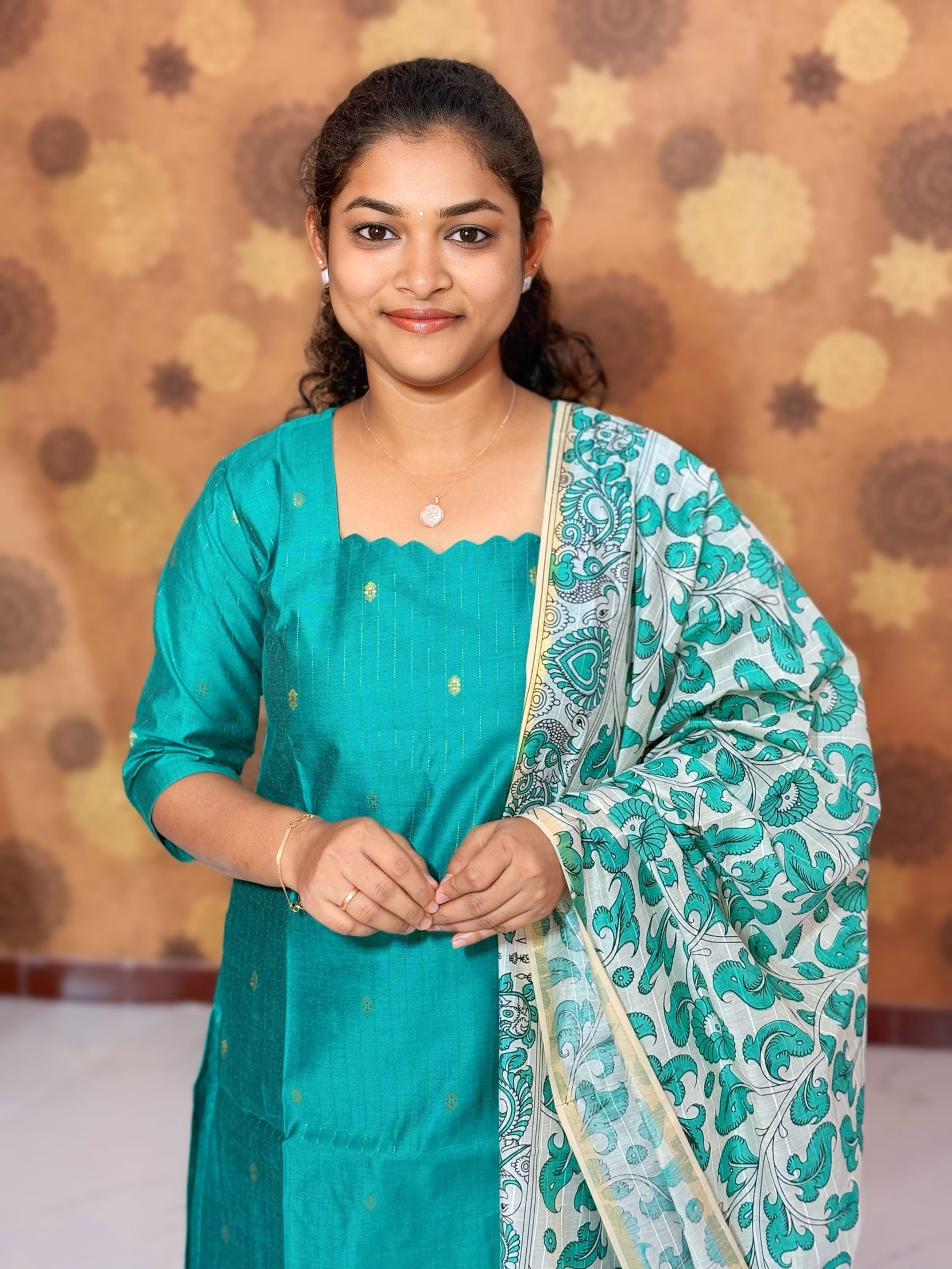 Butter Silk Salwar Suit - PCR 1200