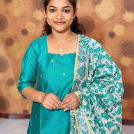 Butter Silk Salwar Suit - PCR 1200