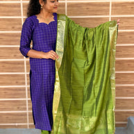 Raw Silk Salwar Suit - RSK 1202