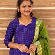 Raw Silk Salwar Suit - RSK 1202